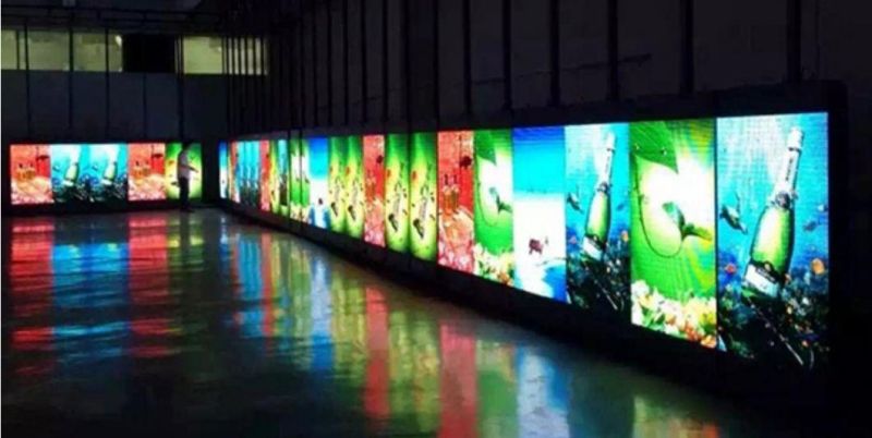 Outdoor Light Pole LED Poster Screen LED Display Panel Poster Street LED Display Outdoor LED Poster Screen P3