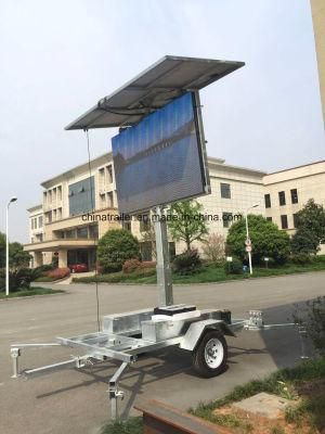 Hot Sale! Solar Panels Advertising Mobile Trailer