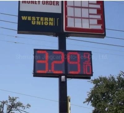 32inch Red Outdoor 7segement 8.88 9/10 LED Gas Price Sign for Gas Station LED Display