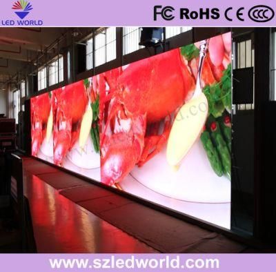 The Small Pixel Pitch Soft LED Screen Module to Make Cylinder Panel