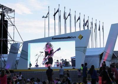 P2.976 Indoor Outdoor LED Stage Digital Backdrop Advertising Screens