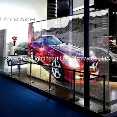 H3.91/V7.81 Indoor Transparent Glass LED Panel