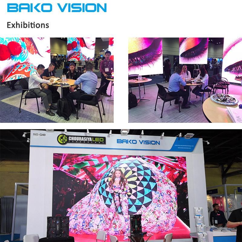 HD P3.91 50X100cm Indoor Rental LED Display with Kinglights SMD2121