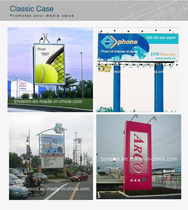 Outdoor Pole Tri-Vision Advertisting Billboard (F3V-131S)