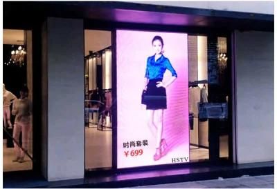 Indoor Mounted High Brightness P4 Street LED Display for Window Showcase