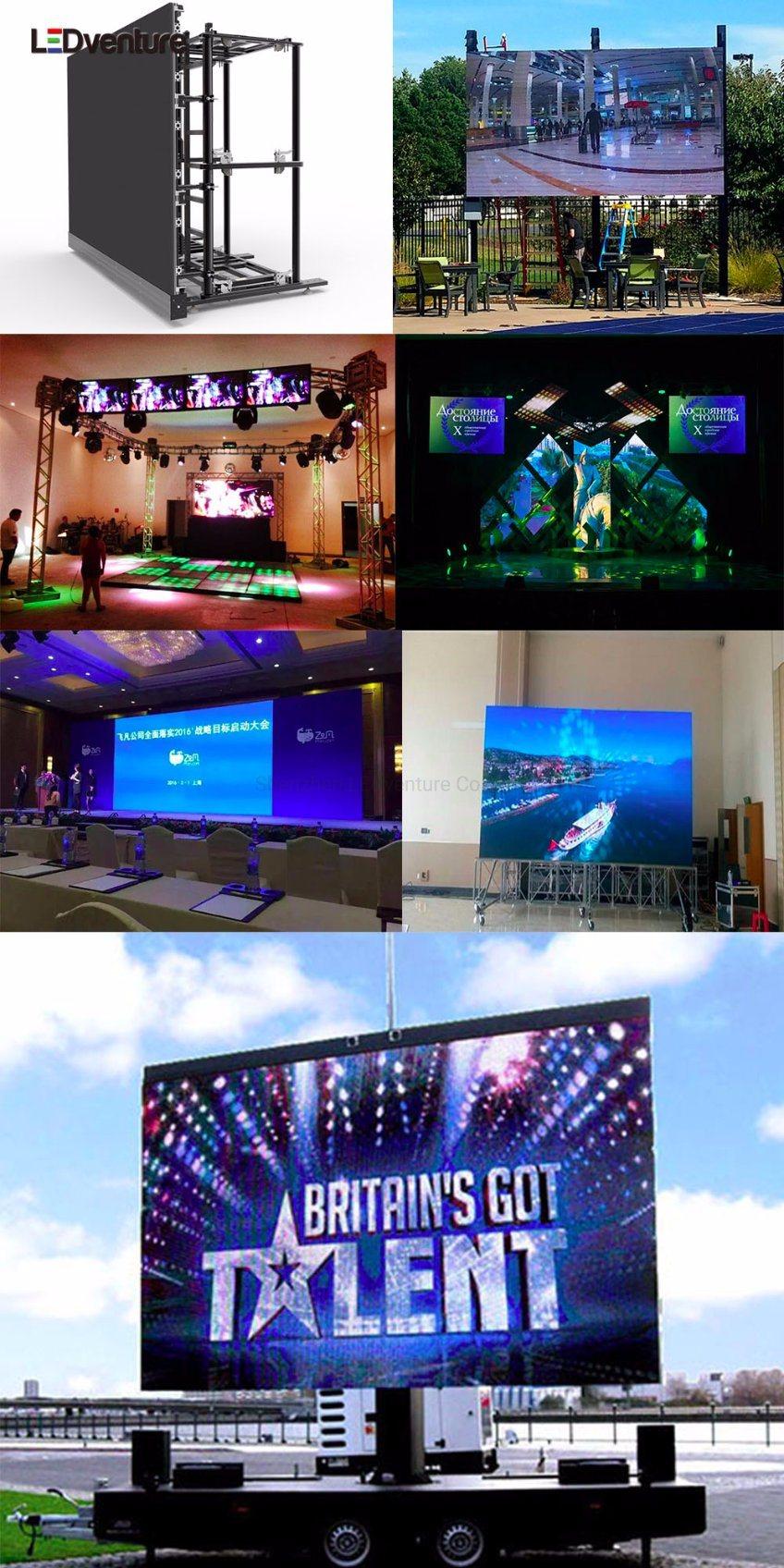 High Quality P3.91 Outdoor Rental Advertising Display Screen LED Billboard