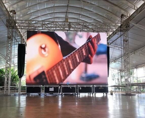 Portable Rental Live Events Interactive Video Super Slim LED DJ Booth LED Display