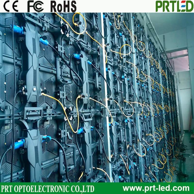 P 2.6 mm Indoor Outdoor Full Color Rental LED Display with 500 * 500 mm Die-Casting Cabinet