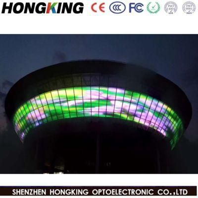 Curtain LED Display Screen P12.5 Outdoor Advertising LED Mesh Screen