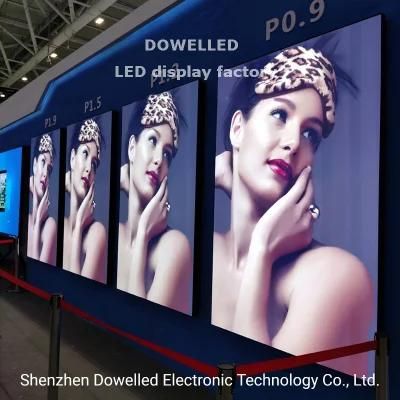 High Refresh Rate 3840Hz Indoor P1.875 SMD1515 Advertising Panel Background Wall Retail LED TV Display