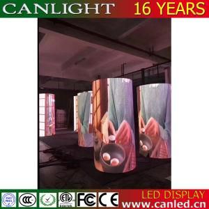 Creative Cylinder Curved LED Display Screen Sign Video Wall for Bar and Pub and Backdrop Stage