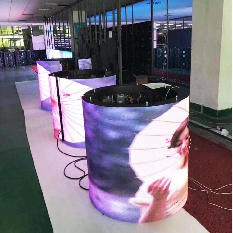 P2.5 High Definition Indoor Full Color Video Soft/Flexible/Curved LED Display