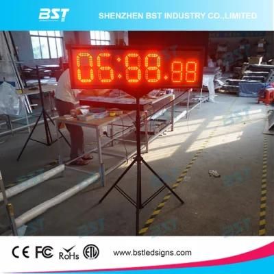 Outdoor Waterproof LED Timer Sign for Sports Count up/Down (HH: mm: SS)