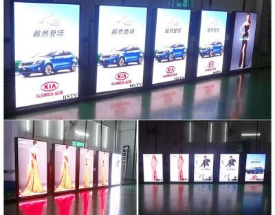 HD P3mm Outdoor Lighjt Pole LED Advertising Display