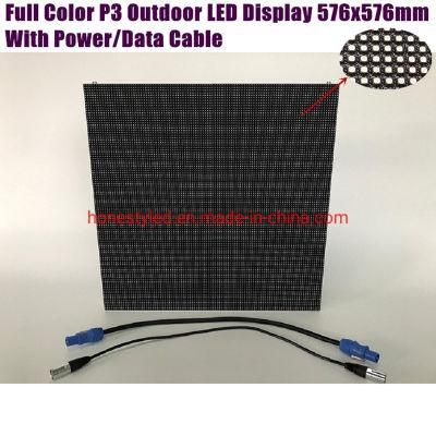 High Refresh Outdoor LED Advertising Sign P3 Rental LED Video Wall Waterproof LED Display Screen Panel LED Screen Panels