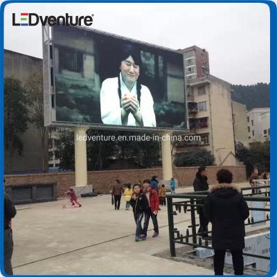 P10 Full Color High Brightness Outdoor LED Screen for Street Advertising