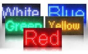 LED Scrolling Display Board Outdoor Red LED Sign, LED Advertisement, Programmable Red LED Display Sign LED Text Message Display Boardled Running Text Board