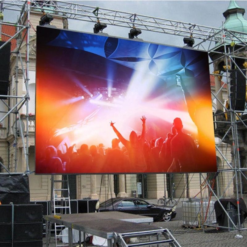 P6.25 Outdoor Waterproof Rental High Brightness LED Panel for Advertising