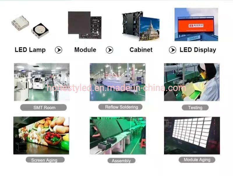 High Brightness P6 Outdoor Waterproof RGB LED Advertising Screen SMD3535 Full Color LED Display Screen LED Panel LED Billboard Sign