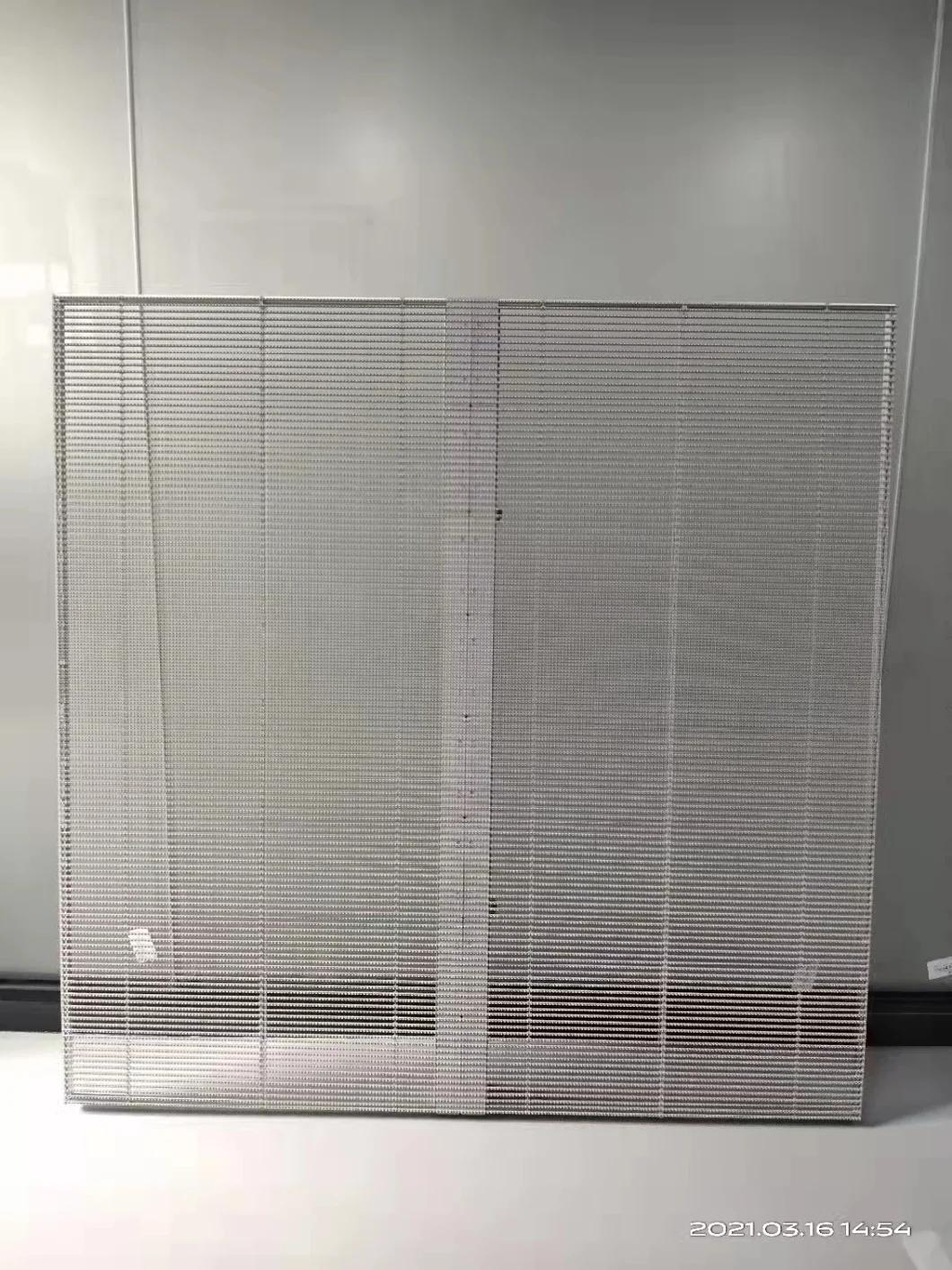 High Brightness Shopping Mall Advertising Outdoor Glass Window Wall Transparent LED Display