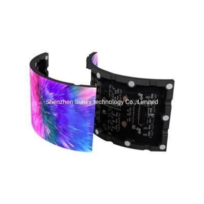 Circle P2.5 Indoor Curve Screen Soft Module Flexible LED Display