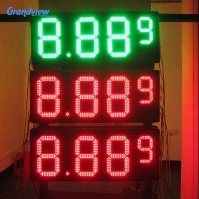 Electronic LED Price Panels Gas Station Gas Number LED Gas Price
