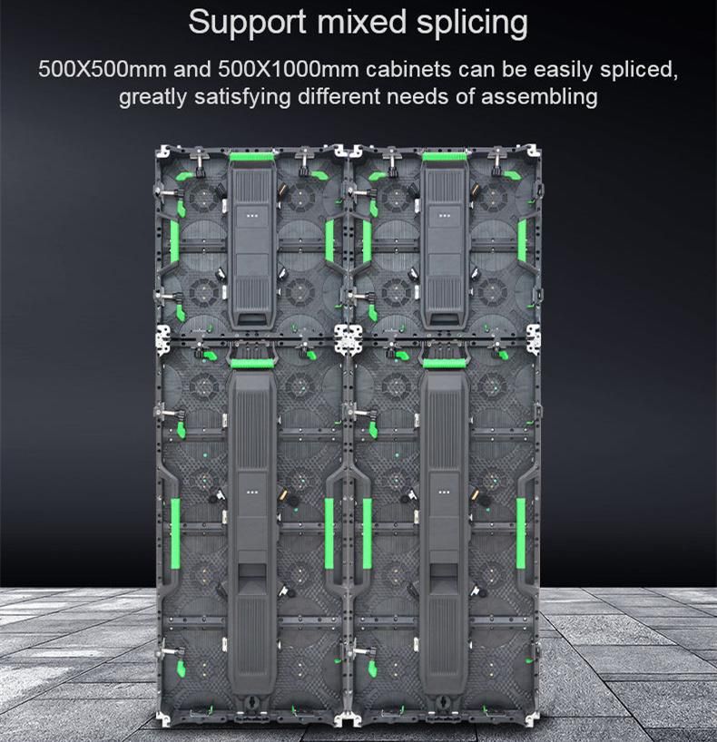P3.91mm Indoor Rental LED Screen Stock at Shenzhen Factory Front Service Video Wall Displays