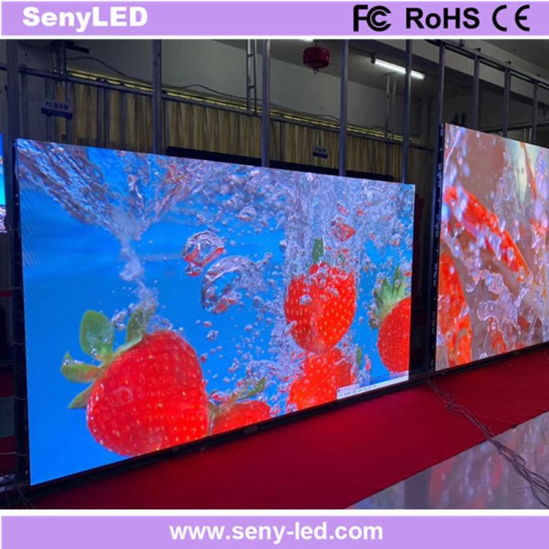 P2.9 Video Display Wall Panel Movable Stage Full Color LED Screen