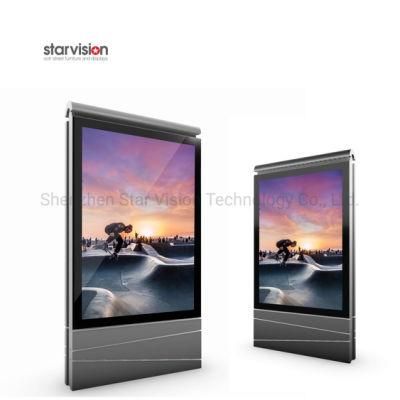 Floor Mount Full Color SMD P3.0mm Outdoor LED Digital Advertising Screen