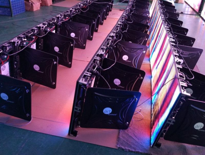 Slim Light Control Live Show P2.976 LED Display Screen 500X1000mm Rental LED Screens