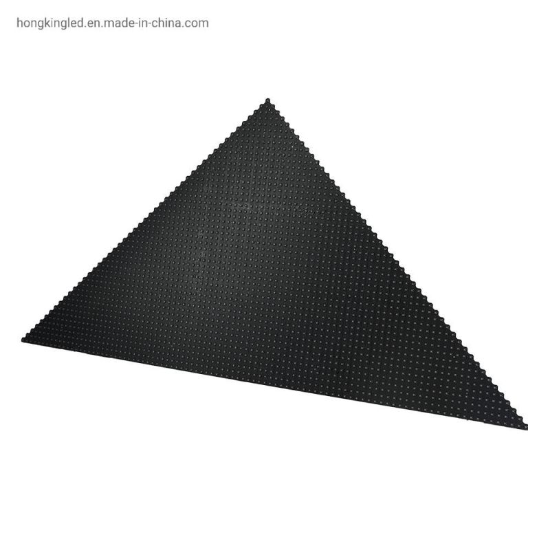 P4 Round Triangle LED Display Screen Sign for Advertising