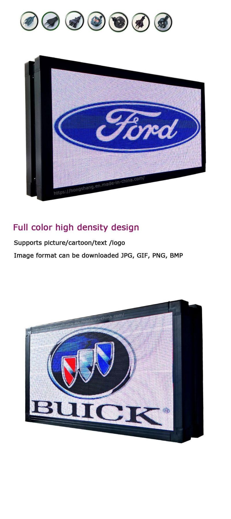 Indoor Commercial Video Promotion Double - Sided Advertising Display Board