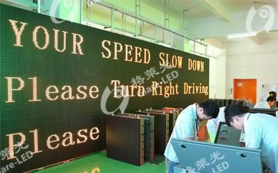 Outdoor Variable Message Signs LED Traffic Signs Gantry Variable LED Message Display