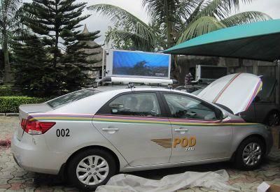 High Brightness P3 Taxi Outdoor LED Display with Full Color