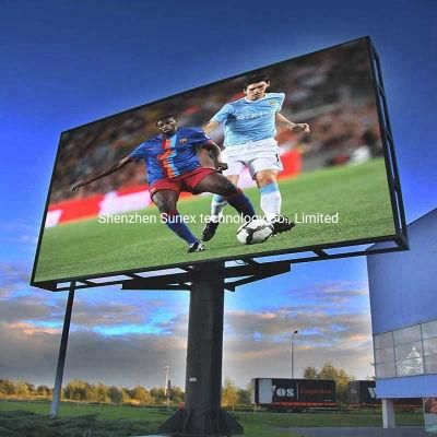 P3 P4 P5 P6 P8 P10 High Brightness Stable Outdoor Fixed Installation Advertising Screen LED Display