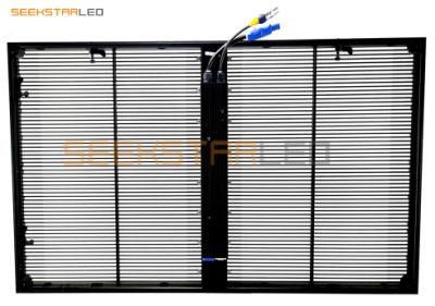 Brightness Transparent P3.91-7.81 LED Screen Display Window LED Transparente Video Wall