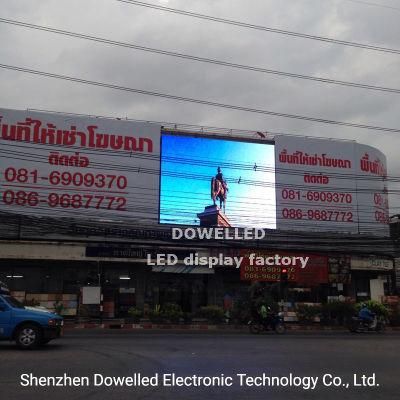 High Quality 2 Years Guaranteed P10 Pixel Pitch 10mm Outdoor Waterproof Display Screen Sign LED Advertising Billboard