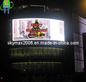 P12.3 Wall Mounted High Brightness Building Electronic LED Display