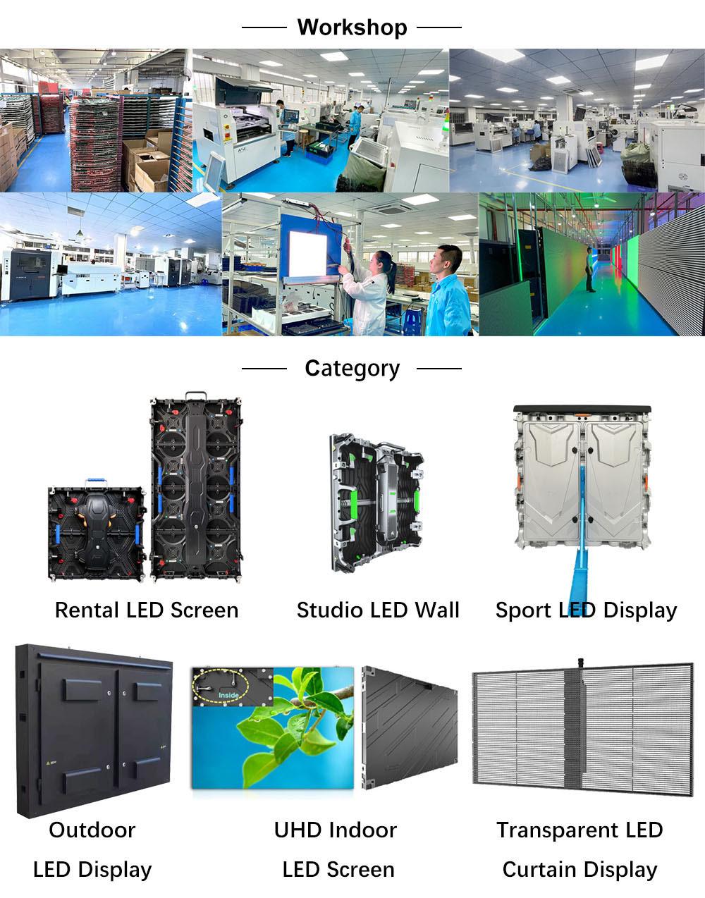 Factory Price Indoor P2.976 500X500mm P2 High-Refresh Front Service 3840Hz LED Wall