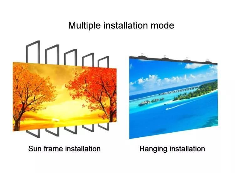 Indoor Rental LED Screen Display P4.81 Die Casting Aluminum Cabinet