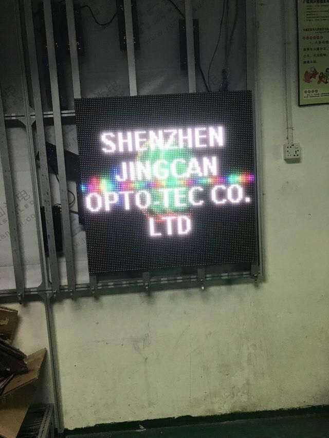 640X640mm P10 Outdoor LED Display Waterproof Rear Service LED Screen