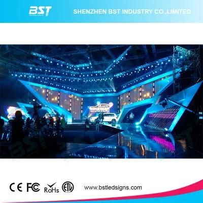 P4.8mm 500mmx500mm High Contrast Ratio Rental LED Video Wall