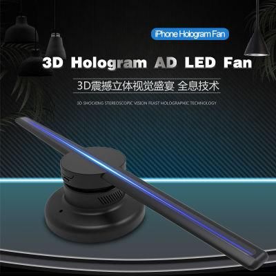 Best Selling Items Advertising Player 3D LED Fan Hologram Display 50cm