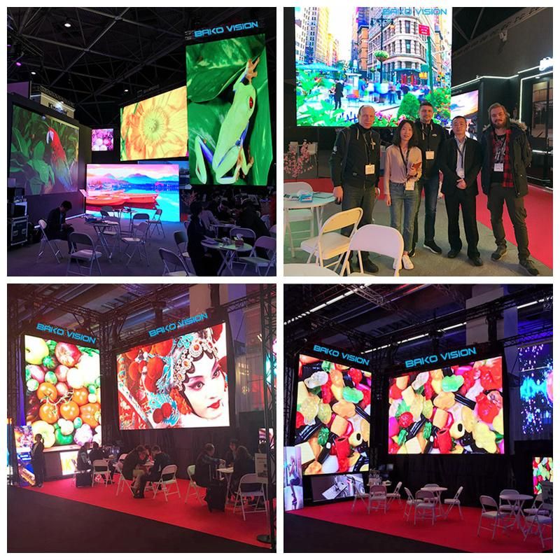 50X100cm P3.91 HD Indoor Rental LED Display for Concerts