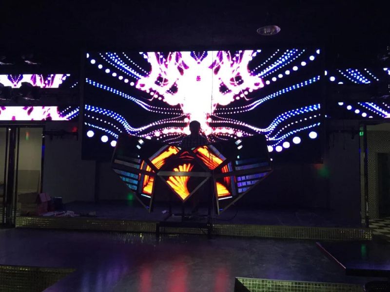 Indoor Customized Irregular Shape Creative LED Display Screen