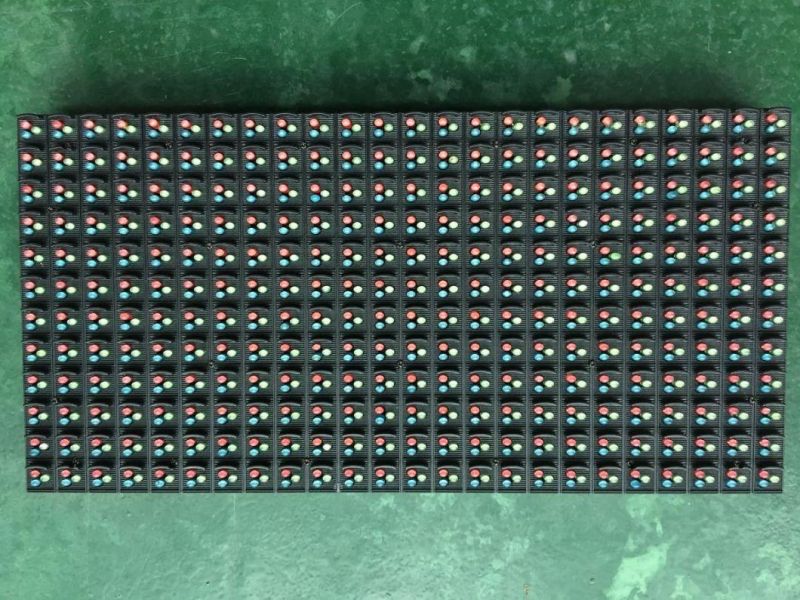 7500nits High Brightness DIP346 Full Color P10 LED Screen for Advertising