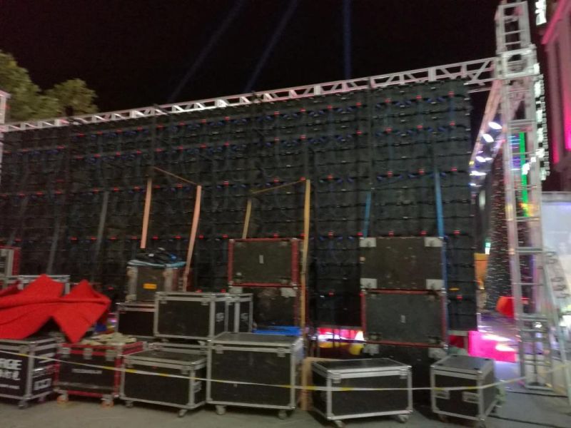 Outdoor P4.81 High Resolution Rental LED Display Screen