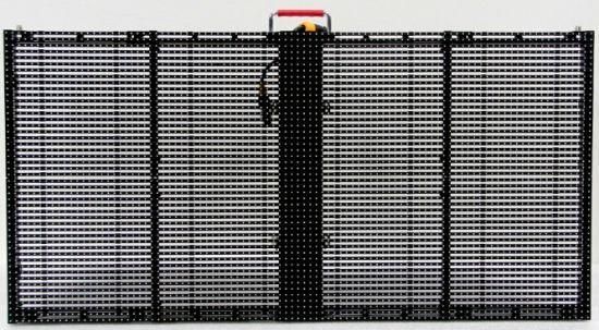 Outdoor Waterproof Transparent LED Screen 1000*500 Cabinet P10.4 Transparent LED Panel