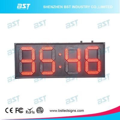 Red Color Outdoor Weatherproof up/Down Counter LED Sign Display