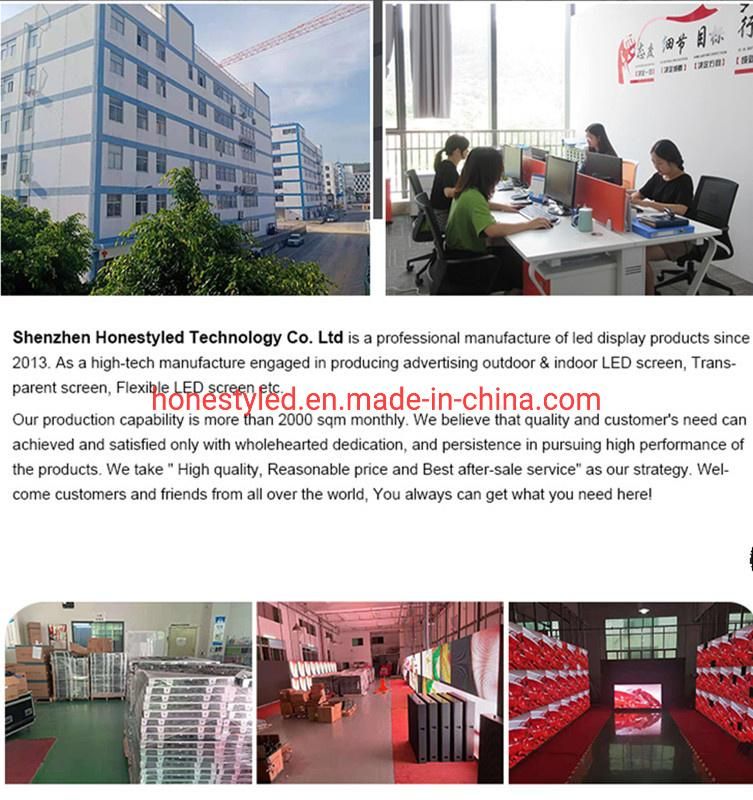 Made in China Stage LED Screen Panels P3 SMD Rental Video LED Wall Outdoor LED Video Wall Panel Waterproof LED Sign Board